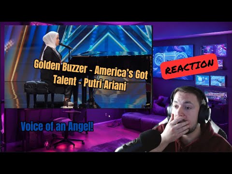 First Time Hearing | Putri Ariani receives the GOLDEN BUZZER from Simon Cowell | AGT 2023 REACTION