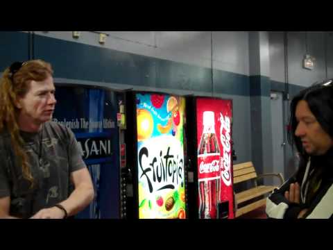 Megadeth - David Ellefson At Moncton Canada With Alex Skolnick And Rehearsal