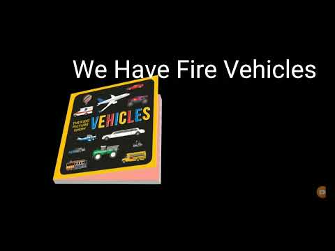 Victor The Fire Department Bus: Vehicles Book Version Trailer