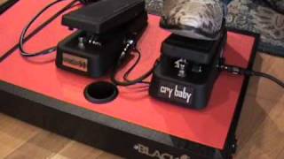 Video thumbnail for Area 51 Wah Pedal compared to Crybaby Standard GCB-95 Wah guitar effects shootout by gearmanndude