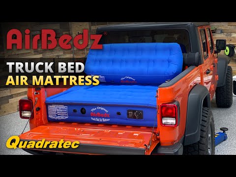AirBedz Truck Bed Air Mattress Review and Demo for Jeep Gladiator