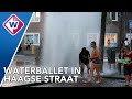 Spuitende brandkraan zorgt voor verkoeling in Den Haag - OMROEP WEST