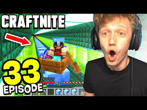 Craftnite: Episode 33 - EXTREME NETHER SPEED TUNNEL COMPLETE! (21,000 block build)