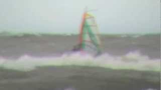 Windsurfing Webster Park, October 2009