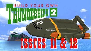 DeAgostini Build Your Own Thunderbird 2 Issues 11 &amp; 12: Battery packs and pod flaps!