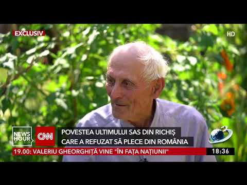 Povestea lui Johann, ultimul sas rămas în Richiș când toți ceilalți s-au mutat în Germania. La 88 de