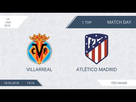 AFL18. Spain. Primera. Villarreal - Atletico Madrid
