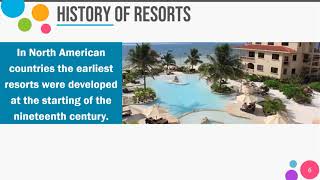 RESORT MANAGEMENT| CHAPTER 1: INTRODUCTION TO RESORTS