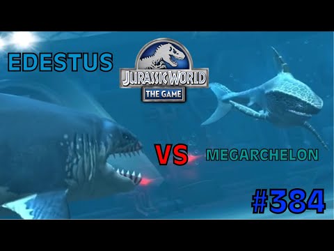 Jurassic World: The Game | EP 384 | Edestus vs Megarchelon