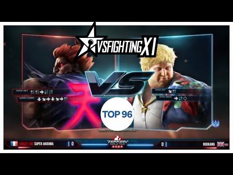 Super Akouma vs Rookang Top 96 VS Fighting XI 2023 Tekken 7