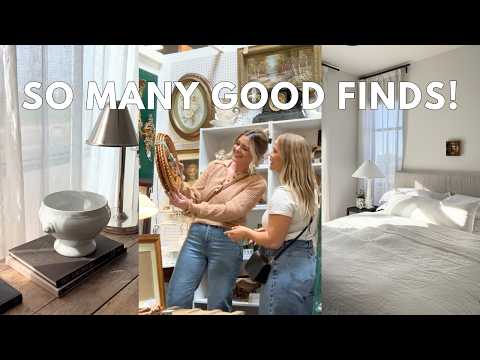 Antique Shopping With Me & The BEST Vintage, THRIFT & Pottery Barn Outlet Finds & HAUL!