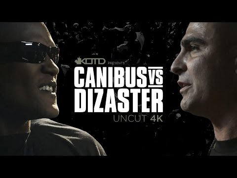 KOTD - Rap Battle - Canibus vs Dizaster *4k UNCUT*