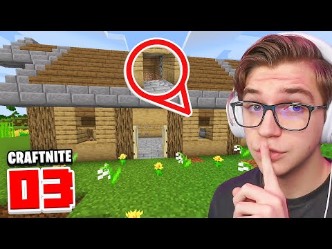 Craftnite 2: Episode 3 - My NEW House Has a *HIDDEN* ROOM!