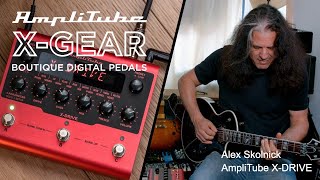 Video thumbnail for Alex Skolnick plays IK Multimedia's AmpliTube X-DRIVE guitar pedal - distortion pedal demo by ikmultimedia