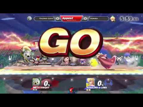 Hypest Team Monthly 1 - Yiazmat Goth Vs Homika - Winner Semis - Smash 4 Singles