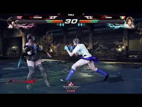 BOB Fergus Vs Tezzaron | VSFighting X | Tekken 7 world tour 2022