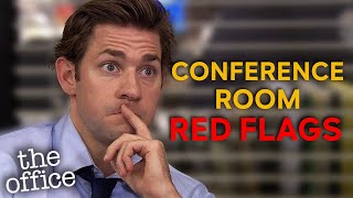 The Conference Room but the Red Flags Wave Progressively Harder - The Office US