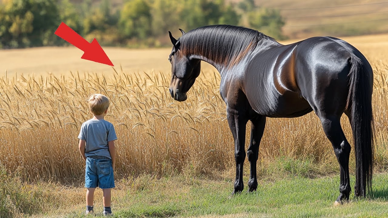 A WEAK HORSE WAS REJECTED AT AUCTION, A BLIND BOY BUYS IT AND THEN...