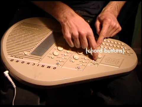 Suzuki Omnichord OM-100 Synthesizer w/ Case image 9