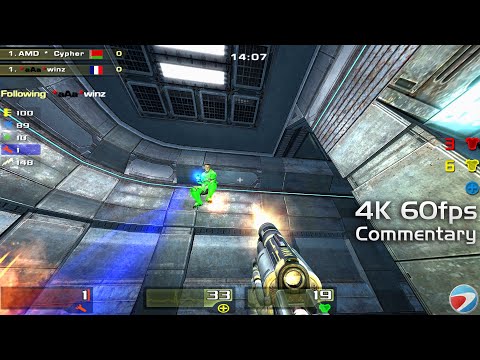 Winz vs Cypher ESWC 2006 Grand Final (w.Commentary) Quake4 Duel Tournament 4k60fps