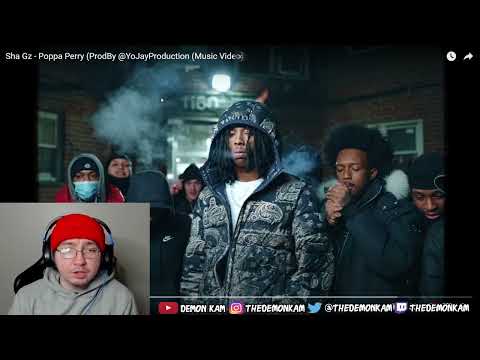 Demon Kam Reacts to Sha Gz - Poppa Perry (ProdBy @YoJayProduction (Music Video)