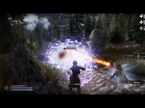 Skyrim SE - 2K Modestly Modded - Spell-Siphon