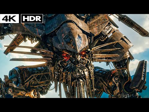 Transformers 2 : Revenge Of The Fallen - Jetfire Egypt Scene 4k HDR