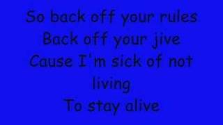 All I Want- The Offspring With Lyrics