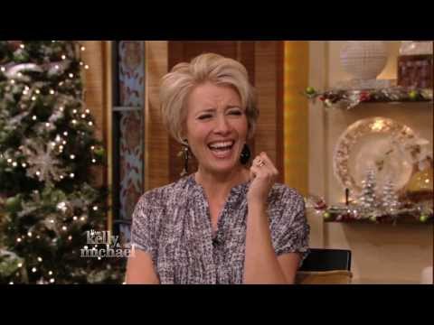 Emma Thompson "Sweeney Todd" on LIVE with Kelly and Michael