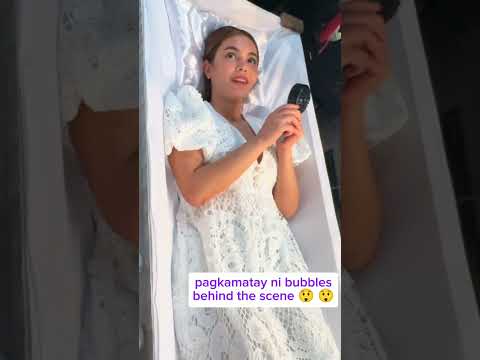 Ivana alawi o bubbles sa kabaong behind the scene #batang quiapo