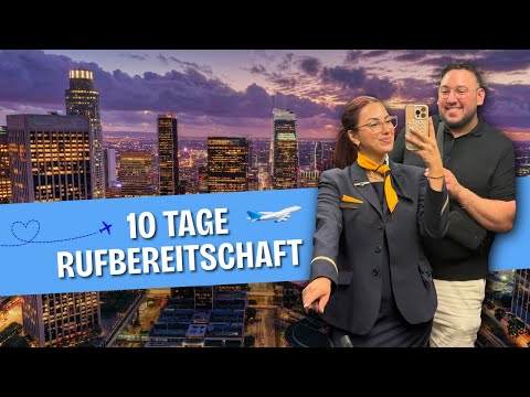 10 days on call as a flight attendant 👩🏻‍✈️✈️