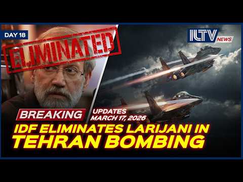 Hezbollah Missiles Bombard Northern Israel - March 17, 2026