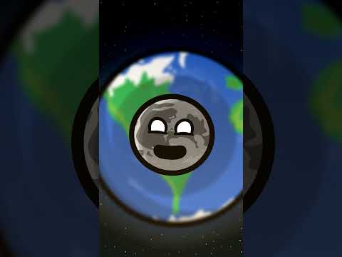 The phases of the Moon! #solarballs #shorts #planetballs #solarballsshorts  #space #animation
