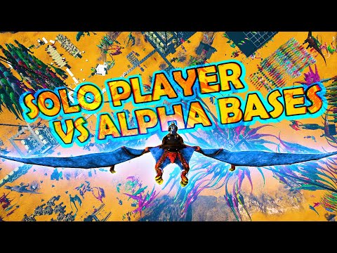 The Only SOLO PLAYER To Have Ever Attacked All ALPHA TRIBES On ARK!