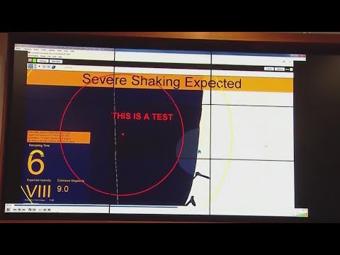 Drop, cover, hold on: Oregonians practice quake safety