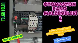👍Otomasyon Pano Malzemeleri -4✴️Siemens S7-1200 İle Otomasyon pano Uyg