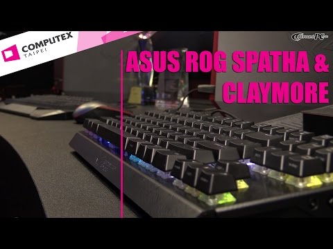 Computex 2015: Asus ROG Spatha Gaming-Maus & Claymore RGB-Tastatur | Allround-PC.com