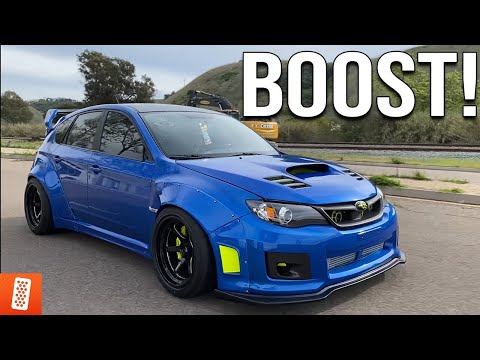 Feeling Full Throttle in the 2008 Widebody WRX STI For The First Time!
