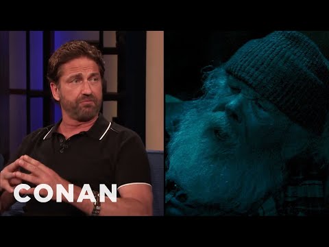 Gerard Butler On Nick Nolte Playing His Dad In "Angel Has Fallen” | CONAN on TBS