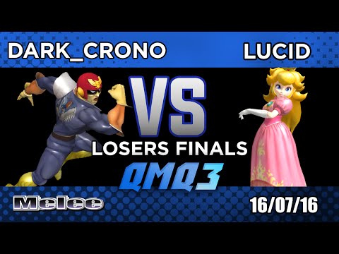 QMQ3 - Singles - Losers Finals - Dark_Crono (C.Falcon) VS Lucid (Peach)