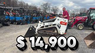 Bobcat MT85 stand on skid steer walkthrough - $14,900 SOLD