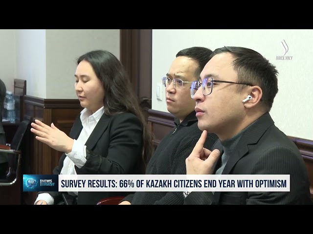 Survey results: 66% of Kazakh citizens end year with optimism