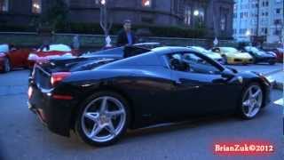 Black Ferrari 458 Spider