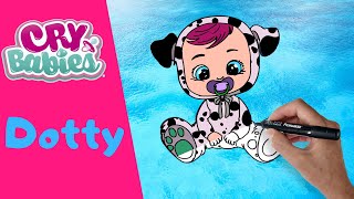 Do you want to paint Dotty? | Cry Babies
