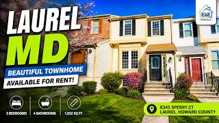 North Laurel, Maryland (Howard County) 3BR Townhome Rental