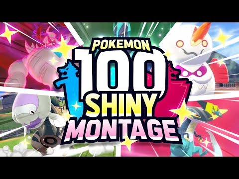 100 EPIC SHINY POKEMON REACTIONS! Pokemon Sword and Shield Shiny Montage