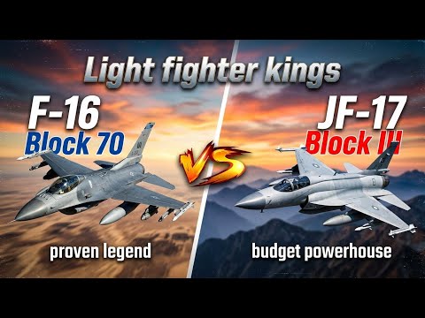 F-16 Block 70 vs JF-17 Block III: Modern Light Fighter Showdown