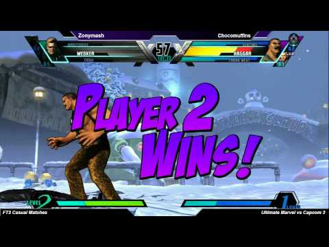 PDXTT #110 - UMvC3 Casual - Zonymash vs Chocomuffins
