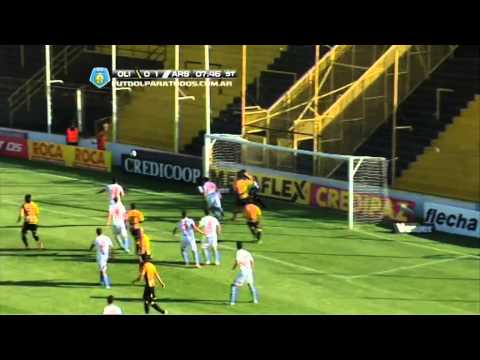Musto tuvo el empate. Olimpo 0 - Arsenal 1. Torneo Final 2014. Fecha 2. Fútbol Para Todos.
