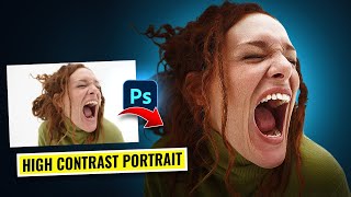 How to Create Dramatic High Contrast Effect in Photoshop
